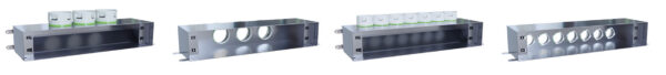 Plenum box pre štrbinový difúzor - osový 90° - 3x75mm - Image 3