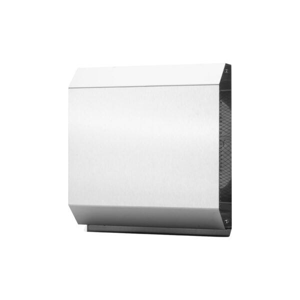 Protidažďová hranatá hlavica 160 mm - biela