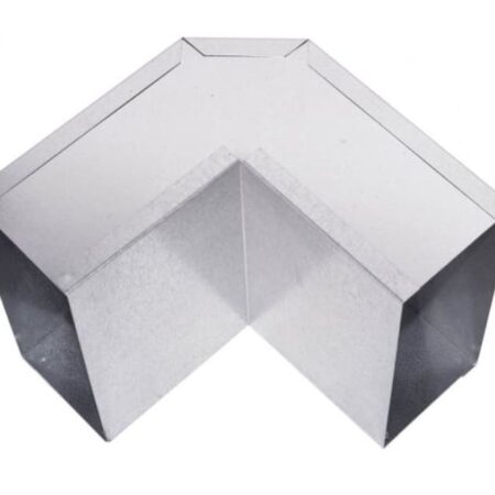 Koleno hranaté 200x90mm – 90°