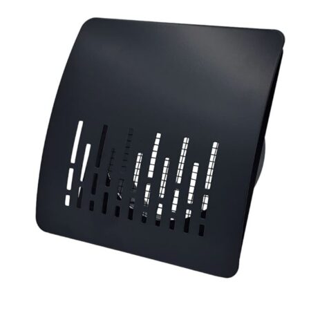 Hranatá hlavica 125 mm (odvod) - antracit
