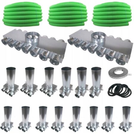 Balíček Economy pre svojpomocnú montáž rekuperácie (75mm) pre dom s rozlohou 180 m²